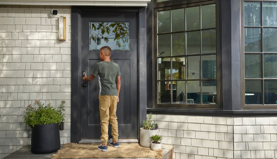 Vivint Smart Lock on home in Las Cruces